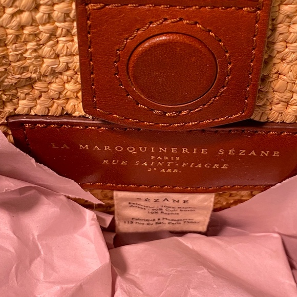 Sezane Josie Basket Bag NWOT - Picture 9 of 10